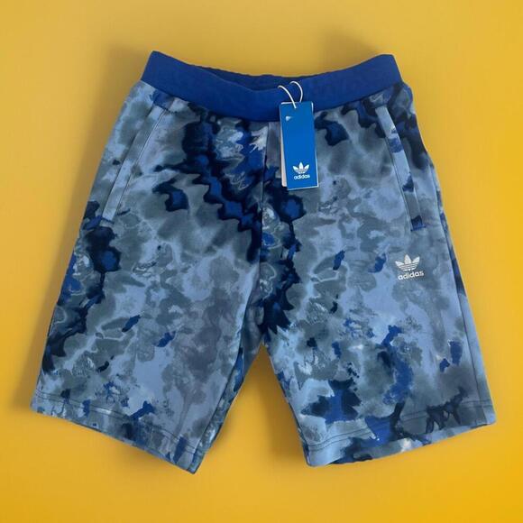 adidas Other - $32 NWT adidas Kids Blue/Multi Athletic Boys Shorts Size L